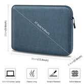 HAWEEL 13 inch Laptop Sleeve Case Zipper Briefcase Bag for 12.5-13.5 inch Laptop